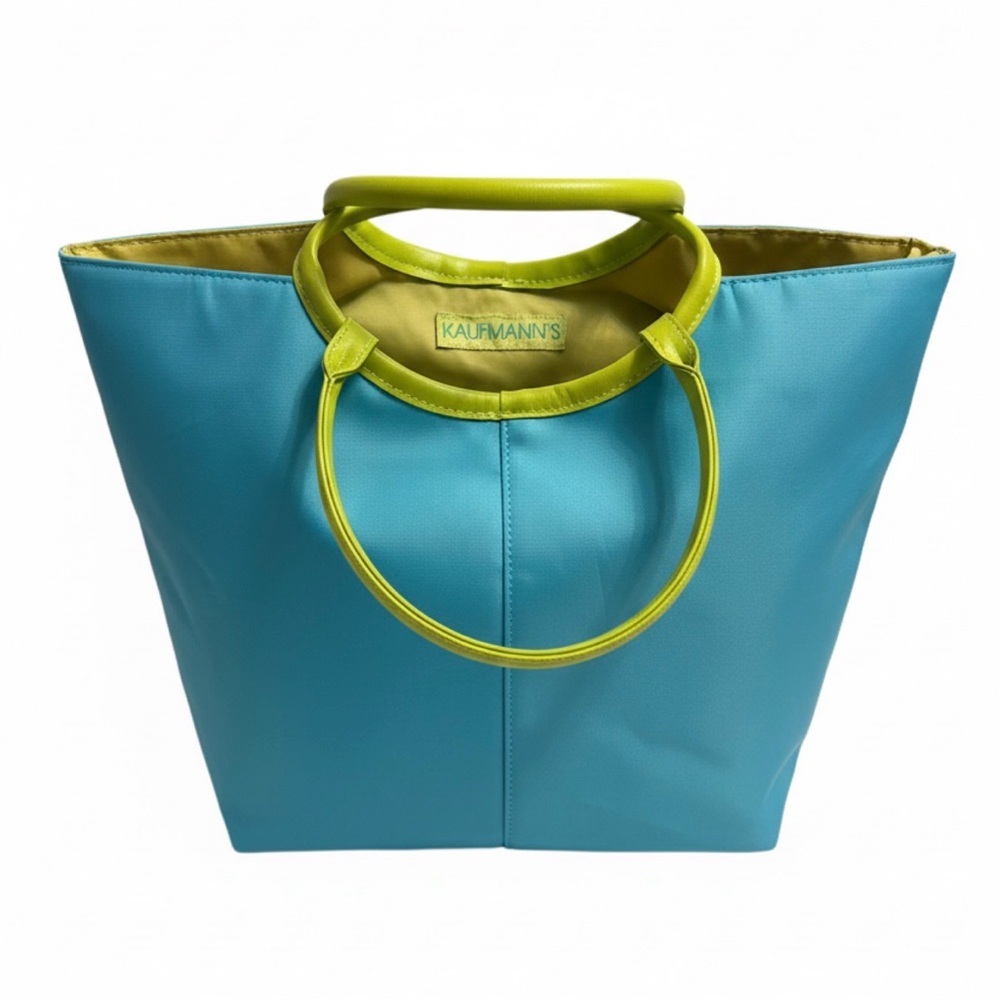 Blue and Green Women's Tote Bag